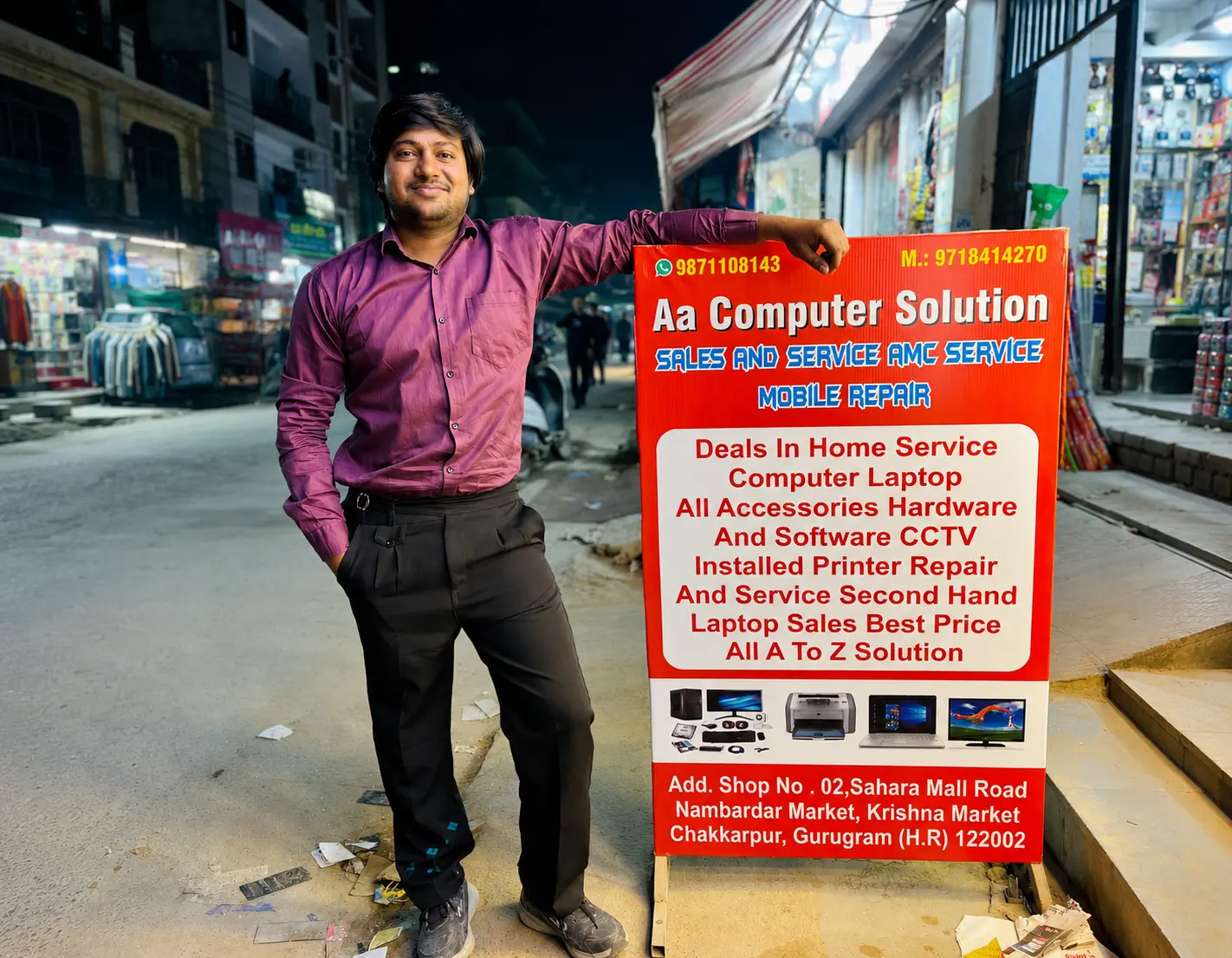 AA Computer Solutions office